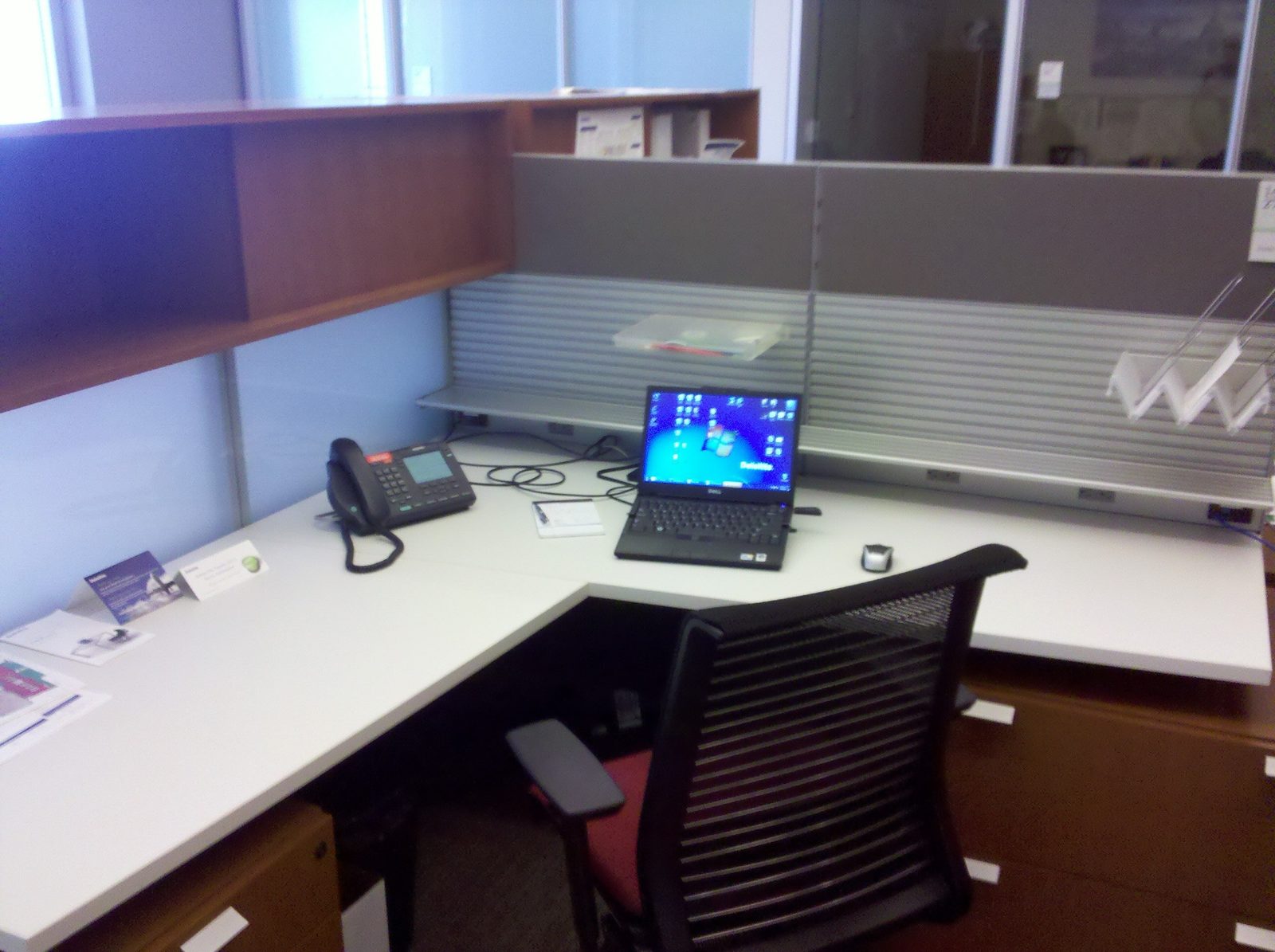 My desk at Deloitte, circa 2012